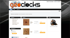 Desktop Screenshot of geoclocks-com.web33.winsvr.net